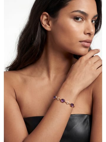 NAEMI Women Bracelet in Rose Gold Violet