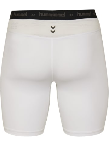 Hummel Hummel Tight Kurze Hose Hml Multisport Herren Dehnbarem Atmungsaktiv in WHITE