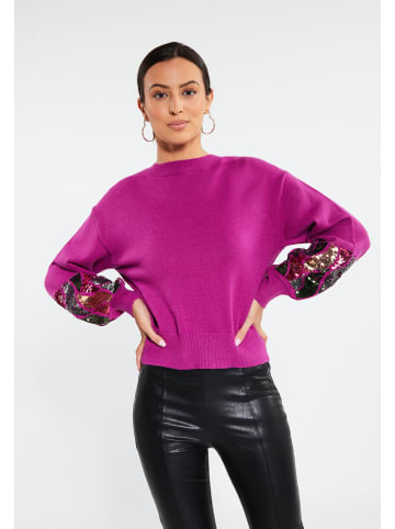 faina Pullover in Fuchsia