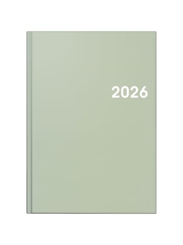 BRUNNEN Buchkalender 795 A5 1 Tag/Seite Balacron-Einband mint 2026
