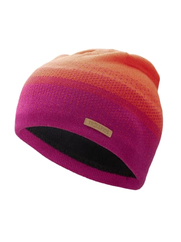 Trollkids Cap Merino in dark pink