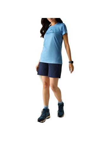 Regatta T-Shirt Fingal Slogan in Blau
