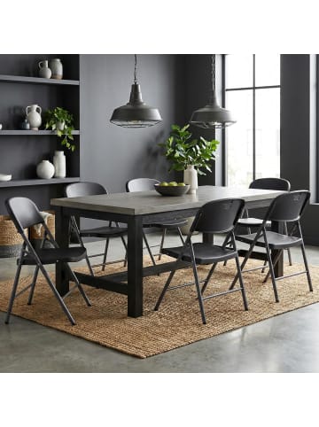 COSTWAY Klappstühle 6er Set in Grau