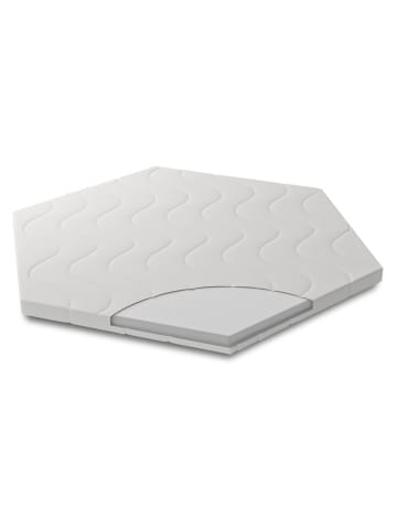 Sämann Sämann Babymatratze für Laufgitter 6-eckig, CLOUD Basic