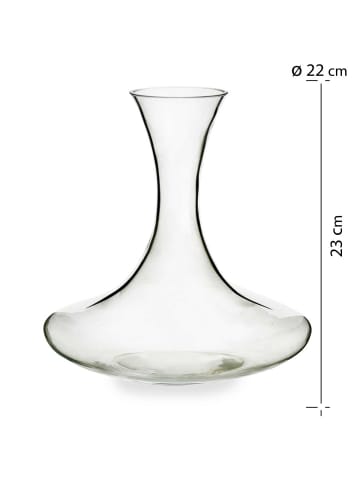 GIFTDECOR Weinkaraffe in transparent