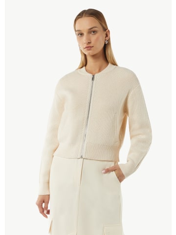 comma CI Strickjacke langarm in Creme