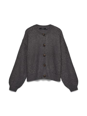 Vero Moda Strickjacke in Asphalt
