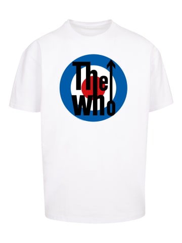 F4NT4STIC Heavy Oversize T-Shirt The Who Target Classic in weiß