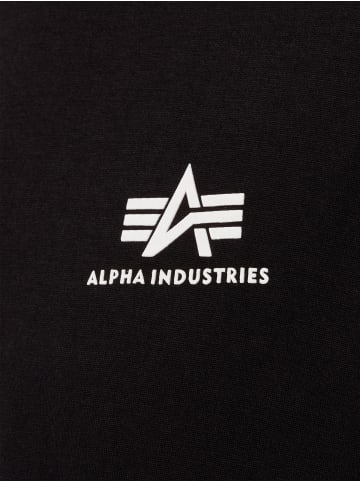 Alpha Industries T-Shirt in schwarz