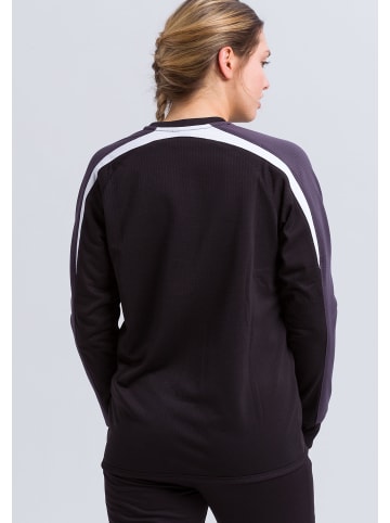 erima Liga 2.0 Sweatshirt in schwarz/weiss/dunkelgrau