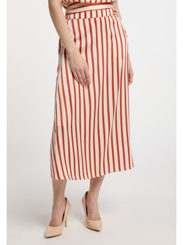 DreiMaster Damen Rock in Rot Creme