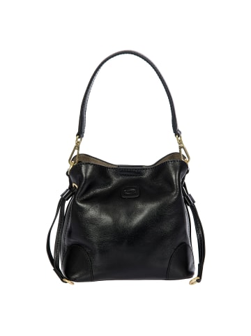 BRIC`s Volterra Schultertasche Leder 20 cm in black