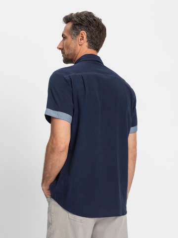 WITT WEIDEN Kurzarm-Hemd in marine