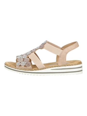 rieker Sandalen in Altrosa