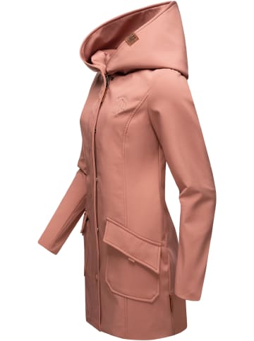 Marikoo Softshellmantel Mayleen in Terracotta
