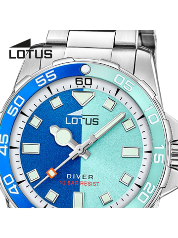 Lotus Chronograph-Armbanduhr Lotus Classic silber mittel (ca. 36,8mm)