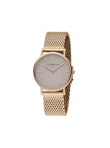 LIEBESKIND BERLIN Armbanduhr The Small Minimalist in IP roségold