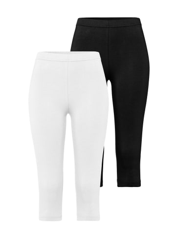 Vivance Active Caprileggings in 1x weiß, 1x schwarz