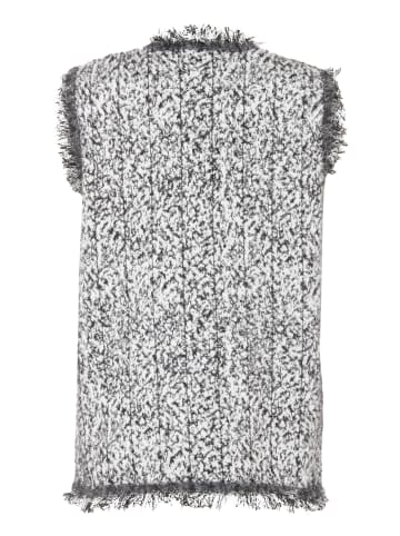 Usha Women Vest in Grau Wollweiss