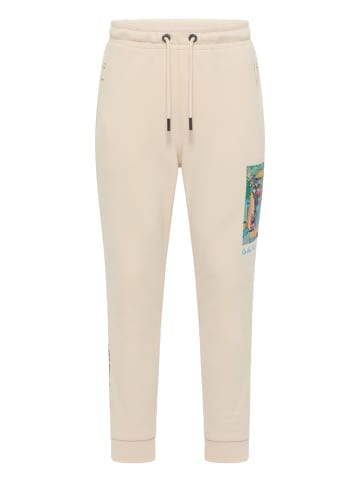 Carlo Colucci Sweathose De Valiere in Weiß / Mehrfarbig