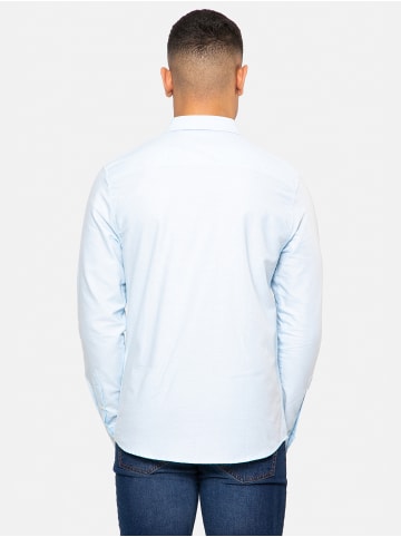 Threadbare Langarmhemd Beacon in hellblau