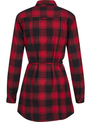 Brandit Brandit Damen Ladies Longshirt in red/black