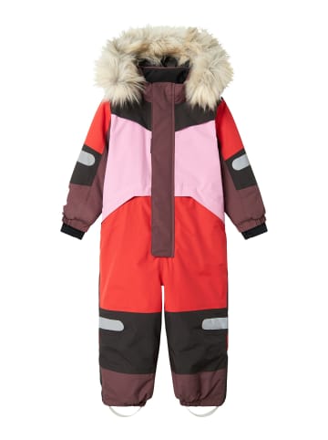 name it Skianzug NMNSTORM12 SKI SUIT BLOCK in valiant poppy
