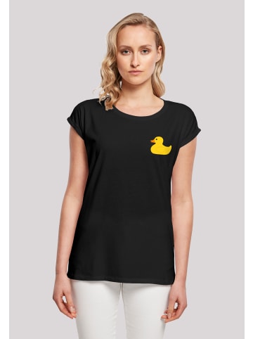 F4NT4STIC T-Shirt Yellow Rubber Duck SHORT SLEEVE in schwarz