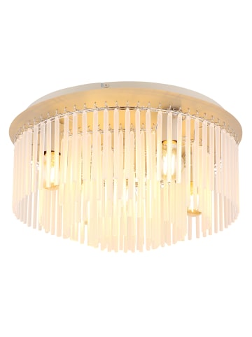 Globo lighting Deckenleuchte "GORLEY" in beige