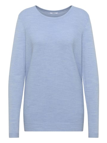 Cecil Strukturpullover in Blau