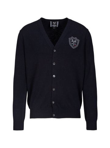 19V69 Italia by Versace Cardigan Mattia in blau