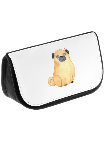 Mr. & Mrs. Panda kulturtäschchen Mops ohne Spruch in Weiß