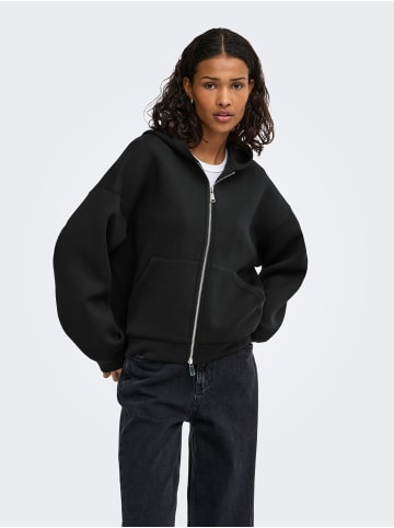 JDY Kapuzenpullover in Black