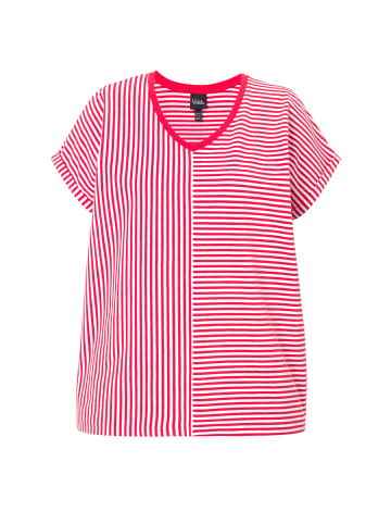 Ulla Popken Shirt in neon rot