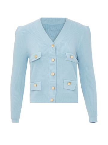 NALLY Strickjacke in Hellblau