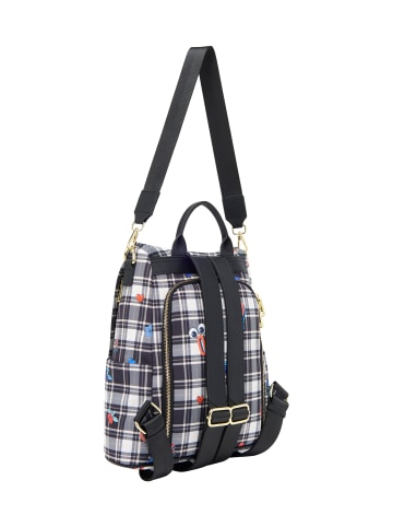 myMo Women Backpack in Black White