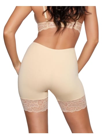 Alkato Damen Longpants mit Spitze und Bein in beige