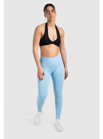 SMILODOX Leggings Myrah Scrunch in Hellblau