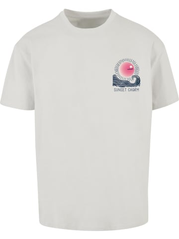 Merchcode T-Shirt "Sunset Charm Oversized T-Shirt" in Grau
