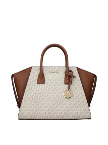 Michael Kors Beige Stoff Handtasche