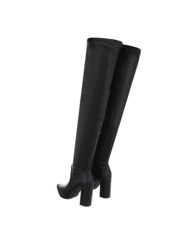 Ital-Design Stiefel in Schwarz