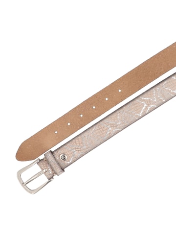 b.belt Gürtel Leder beige