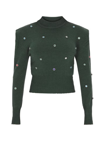 faina Pullover in Dunkelgrün