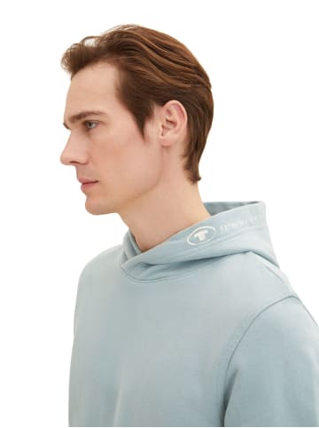 Tom Tailor Sweatshirt STRUCTURED LINING in Blau