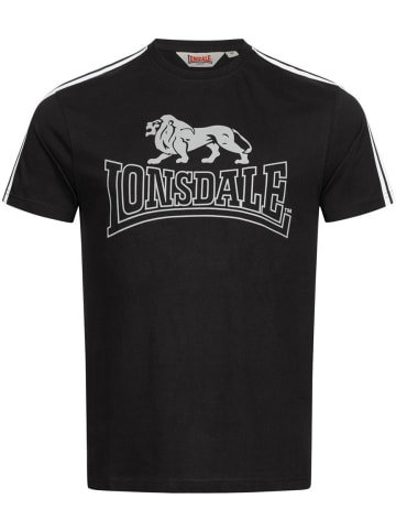 Lonsdale T-Shirt "Piershill" in Schwarz