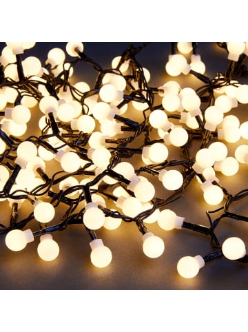 Butlers LED Lichterkette 300 Lichter Outdoor WHITE BULBS in Weiß