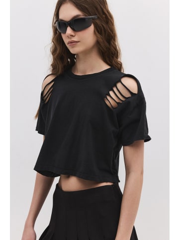 NO MATTER WHAT Shirt in Schwarz