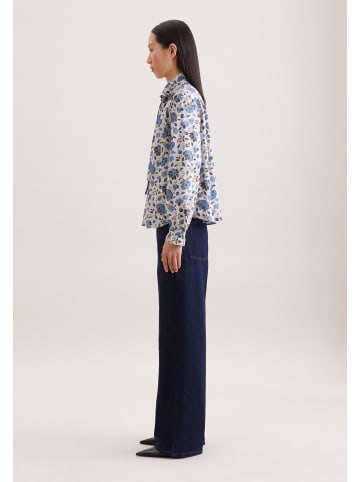 Seidensticker Ausgestellte Bluse Regular in Weiß