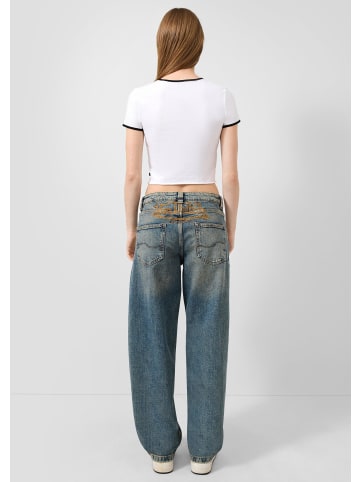 QS T-Shirt in 01D0_weiß