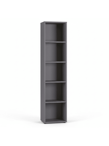 KADIMA DESIGN Aktenregal Universal hoch 197cm, 5 Ordnerhöhen Hochregal Büroregal